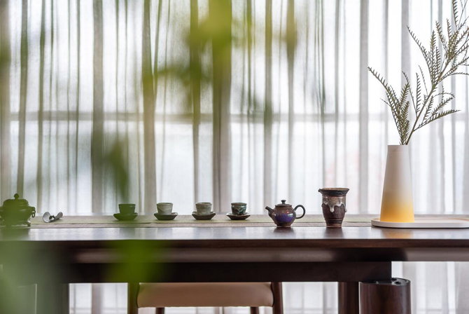 深圳壹方中心私宅別墅軟裝設計：靜雅新中式，風韻自清逸